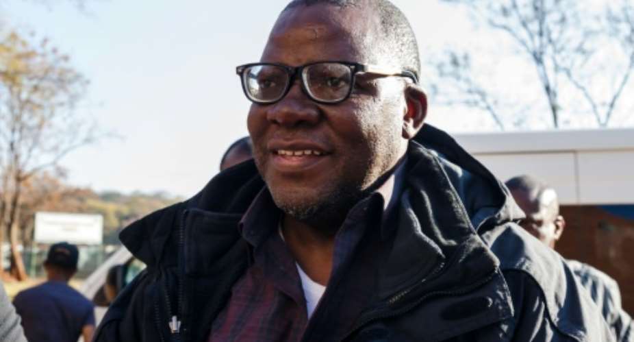 Tendai Biti heads the Constitution Defenders Forum.  By Jekesai NJIKIZANA (AFP/File)
