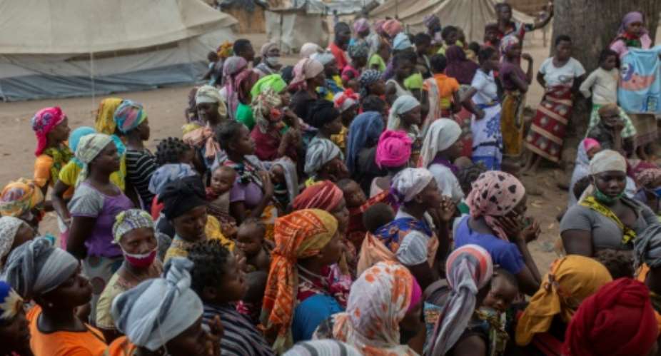 Tens of thousands of internally displaced people are sheltering in camps in and around Pemba, while many others have moved in with host families.  By Alfredo Zuniga AFPFile