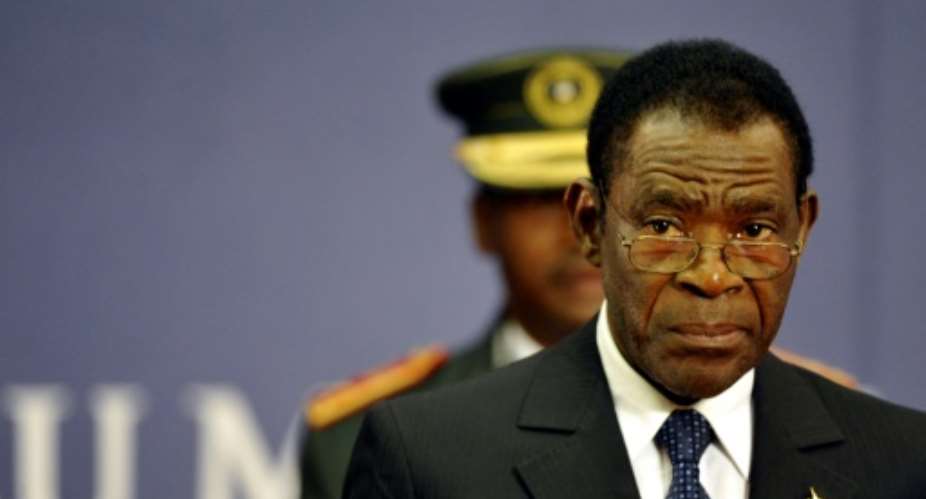 Teodoro Obiang Nguema has ruled oil-rich but impoverished Equatorial Guinea with an iron fist since 1979, making him the world's longest-serving president.  By ERIC FEFERBERG AFP
