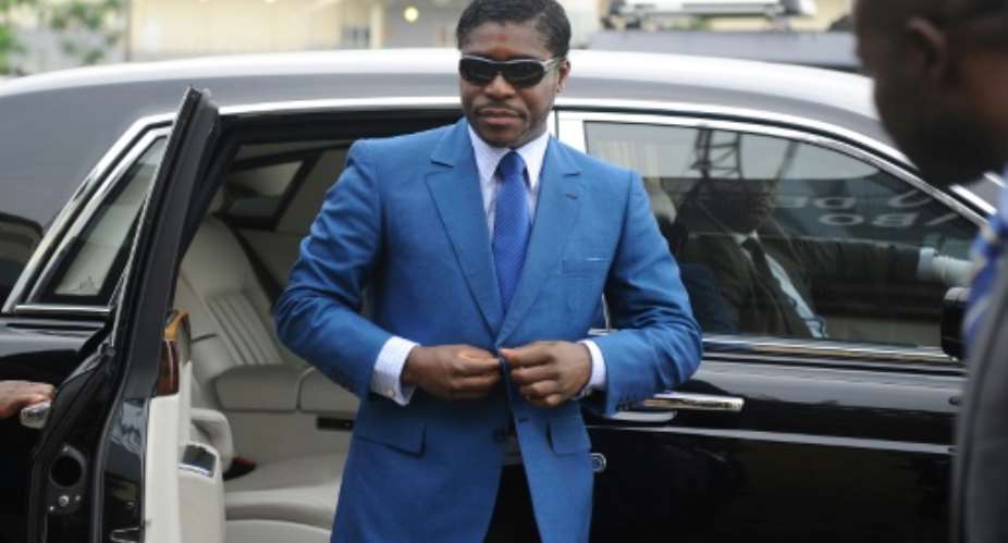 Teodoro Obiang was accused of diverting state assets into his own bank accounts to fund a luxurious lifestyle.  By JEROME LEROY AFPFile