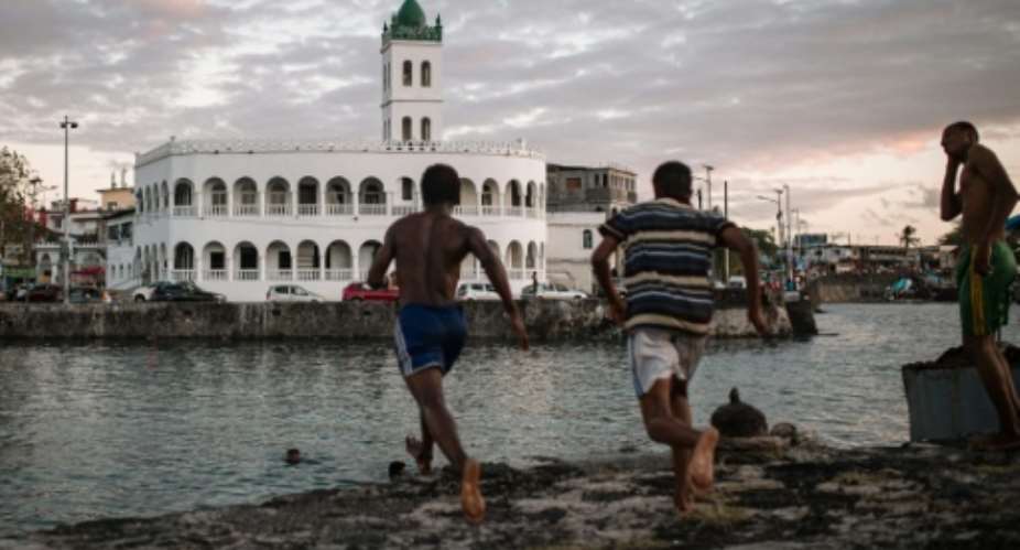 The 14th-century medina in the capital Moroni includes the old Friday Mosque.  By Shainess DAOUD (AFP)
