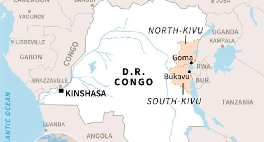 The accident in the gold mine occurred in the South Kivu province of the Democratic Republic of Congo.  By Simon MALFATTO AFPFile