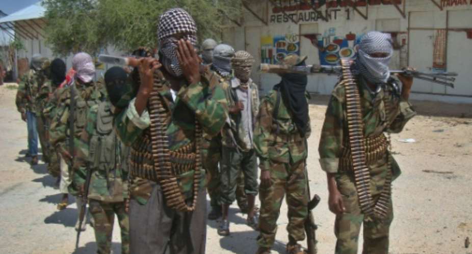 The Al-Qaeda-linked Shabaab has been fighting to overthrow successive internationally backed governments in Mogadishu since 2007 and frequently deploys car and truck bombs against military, government and civilian targets.  By Mohamed Abdiwahab AFPFile