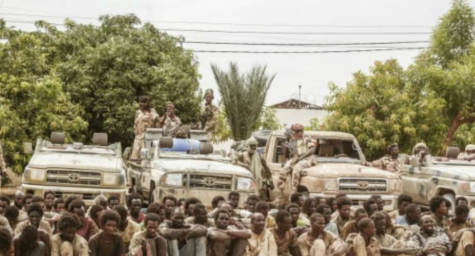 The army presented 156 FACT prisoners as well as several seized vehicles to the press.  By Djimet WICHE AFP