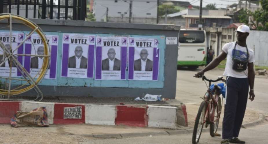 The average age in Ivory Coast is just 19, while the leading candidates in the presidential election are aged 78 and 86.  By Issouf SANOGO AFPFile