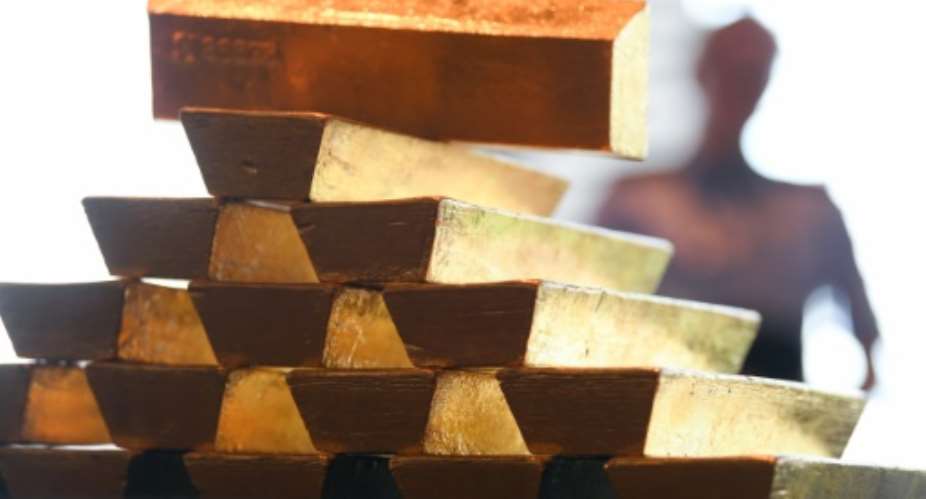 The blockbuster all-share deal was described as a merger but is effectively a takeover because Barrick investors will own a majority 66.6-percent stake and Randgold shareholders will hold the rest.  By ARNE DEDERT (dpa/AFP/File)