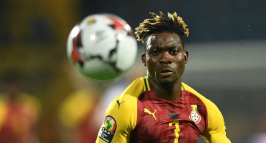 The body of former Ghana international Christian Atsu is being flown home from Turkey accompanied by members of his family.  By OZAN KOSE (AFP/File)