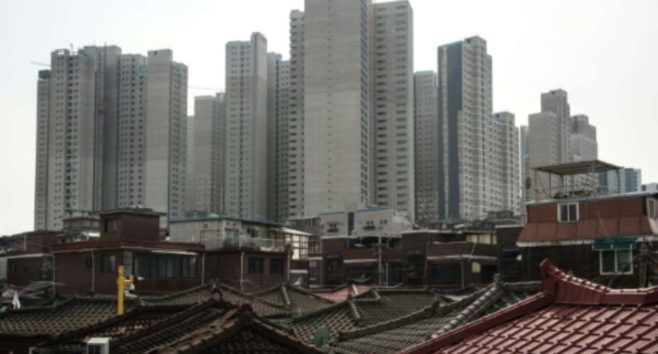 The buildings sector consumes 32% of the worlds energy and contributes 34% of CO2 emissions.  By Yasuyoshi CHIBA (AFP)