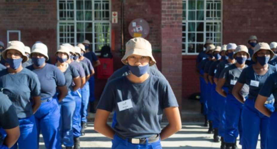 The Chrysalis Academy is a sought-after programme that takes young people from Cape Town's toughest streets and sets them on a path to employment.  By Alessandro Iovino (AFP)