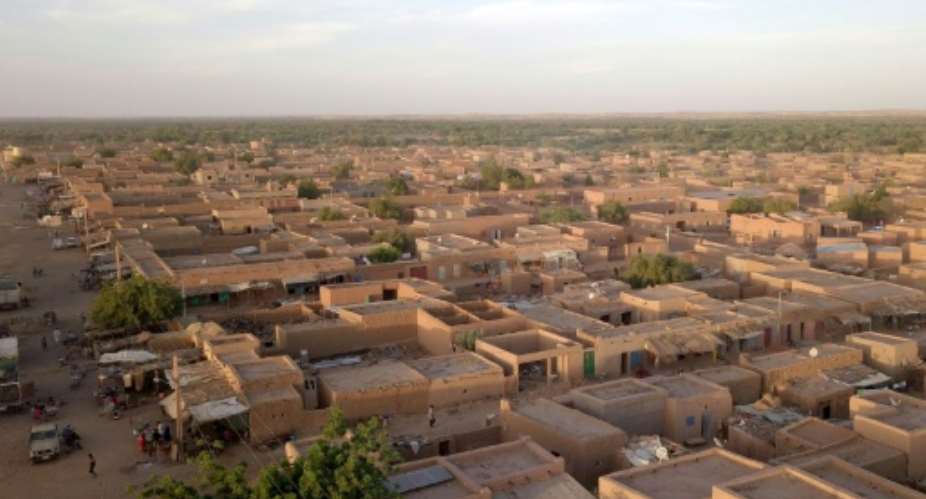 The city of Menaka, in northern Mali.  By SOULEYMANE AG ANARA (AFP/File)