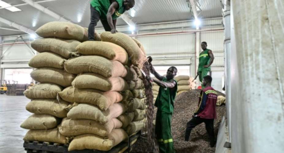 The cocoa sector accounts for 14 percent of Ivory Coasts GDP.  By Sia KAMBOU (AFP/File)