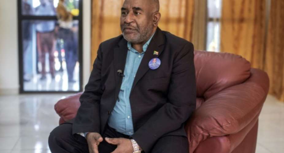 The Comoros' Supreme Court confirmed incumbent Azali Assoumani, seen giving an interview to AFP on March 20, as the winner of last week's election, overriding opposition claims of widespread fraud.  By GIANLUIGI GUERCIA AFPFile