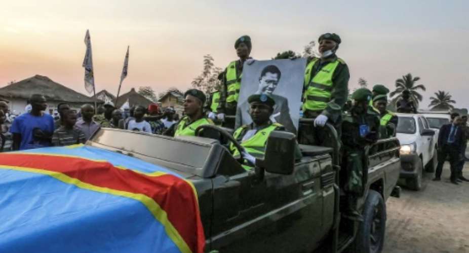 The Congolese independence hero's remains returned to the DRC this week for a funeral tour, 61 years late.  By Junior KANNAH AFP