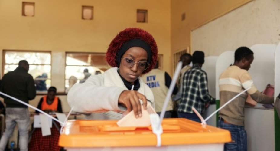 The copper-rich southern African nation went to the polls on Thursday.  By GIANLUIGI GUERCIA (AFP)