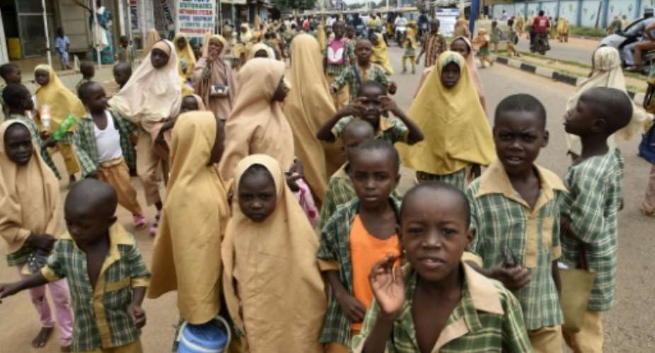 The criminal gangs have abducted hundreds of schoolchildren since December.  By PIUS UTOMI EKPEI AFPFile