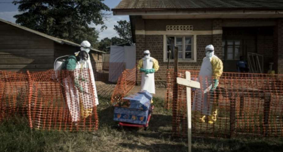 The current Ebola outbreak was first reported on August 1.  By John WESSELS AFPFile