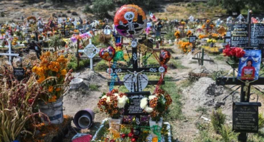 The Day of the Dead takes on additional meaning owing to the coronavirus pandemic.  By PEDRO PARDO AFP