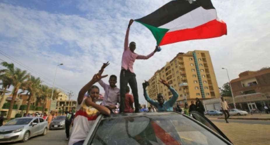 The deal follows street protests that led to the ouster of Sudan's veteran leader Omar al-Bashir.  By ASHRAF SHAZLY AFPFile