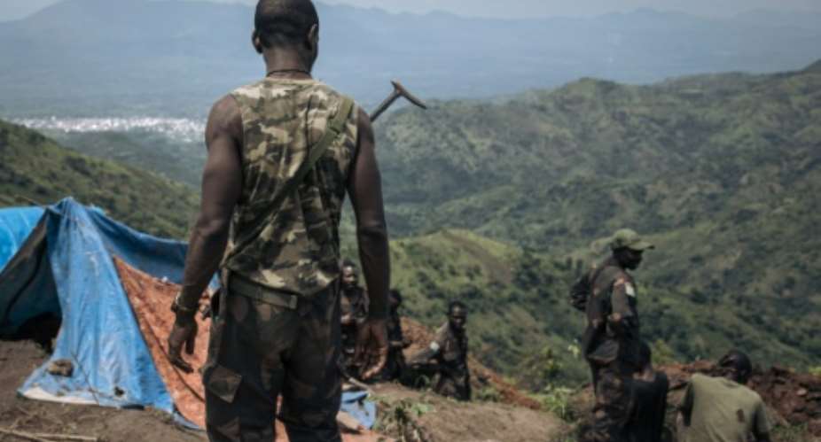The Democratic Republic of Congos army is locked in conflict with the Rwanda-backed M23 militia.  By ALEXIS HUGUET (AFP)