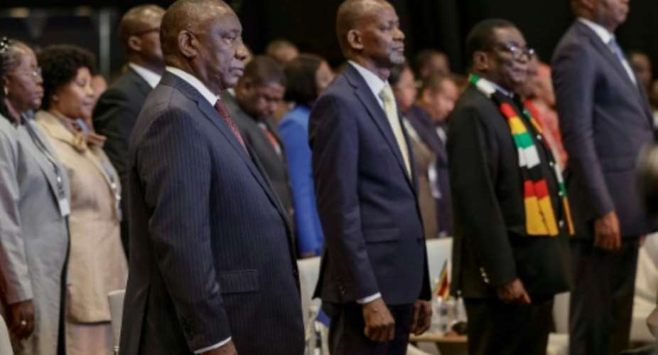 The departure from South Africa in recent weeks of tens of thousands of foreign nationals was raised at the SADC summit.  By Rajesh JANTILAL (AFP)