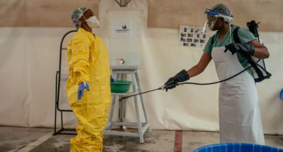 The DRCs 17th Ebola outbreak was declared on May 15.  By Jospin Mwisha (AFP)