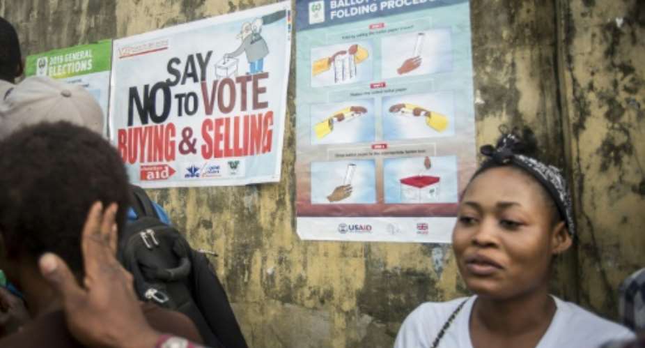 The election in Africa's most populous country has been marred by logistical problems and fears of fraud.  By CRISTINA ALDEHUELA AFPFile