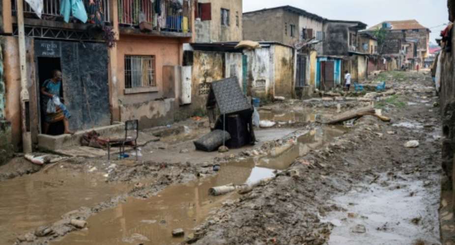 The epicentre of the DRCs cholera epidemic, the capital Kinshasa, is hard-hit due to flooding, and insufficient access to safe drinking water and sanitation.  By Hardy BOPE (AFP/File)