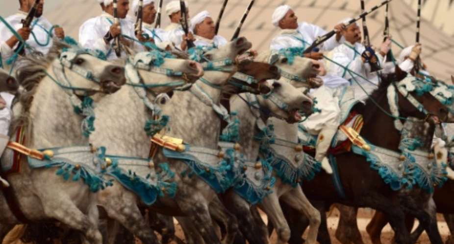 The equestrian art of tbourida in Morocco was above all the fusion of man and horse, especially the Barb, an ancient North African breed famed for its hardiness and stamina.  By Fadel Senna AFPFile