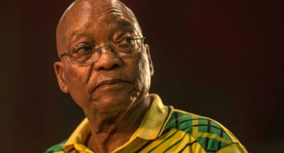The evidence in the bribery case hinges on a fax describing the deal reached between Jacob Zuma and French arms maker Thales.  By MUJAHID SAFODIEN AFPFile