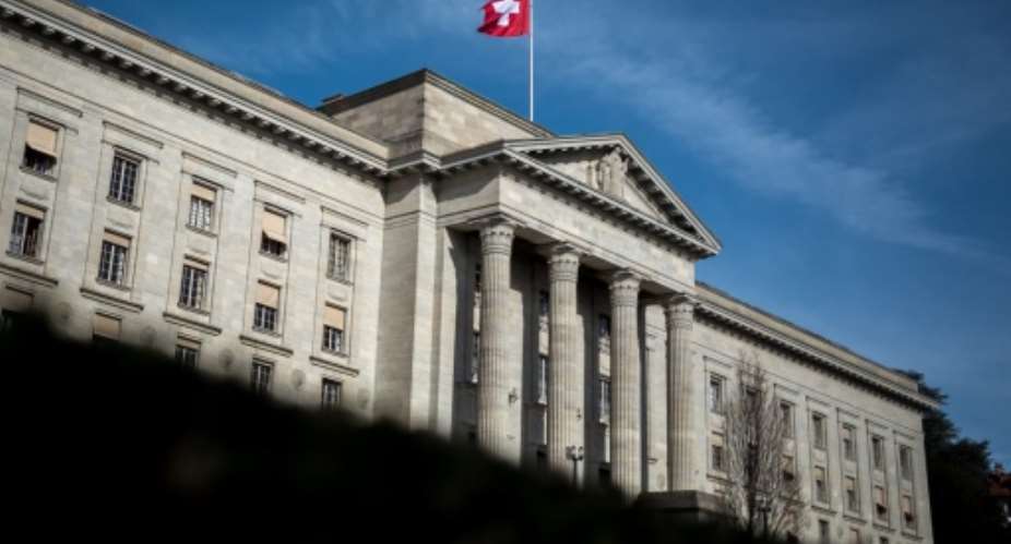 The Federal Supreme Court of Switzerland in Lausanne upheld the sentence given to Alieu Kosiah.  By Fabrice COFFRINI (AFP)