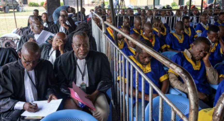The first hearing in the trial over a failed alleged coup attempt in the Democratic Republic of Congo was in June.  By Arsene Mpiana (Afp/AFP/File)