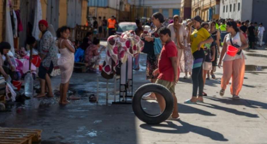 The future of the migrants left in Ceuta has sparked a battle between the leftist central government and regions governed by the right.  By Antonio Sempere (AFP)