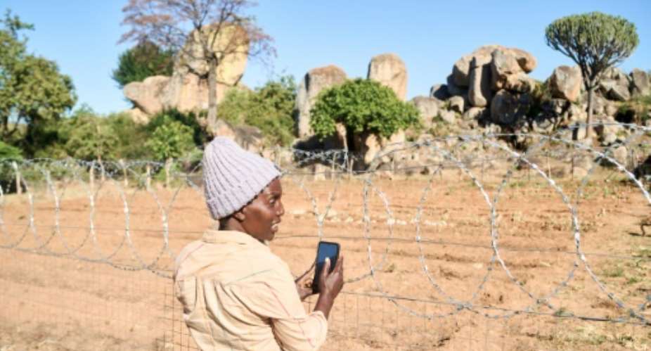 The government has acknowledged that connectivity is problematic in rural areas.  By Zinyange Auntony (AFP)