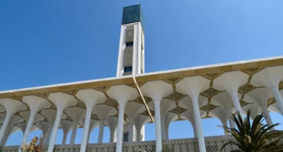 The Great Mosque of Algiers is also known as Djamaa el Djazair.  By RYAD KRAMDI AFP
