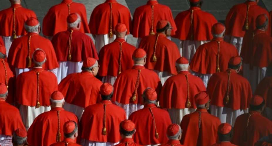 The group of 21 new cardinals includes diplomats, advisors and administrators.  By Filippo MONTEFORTE AFP