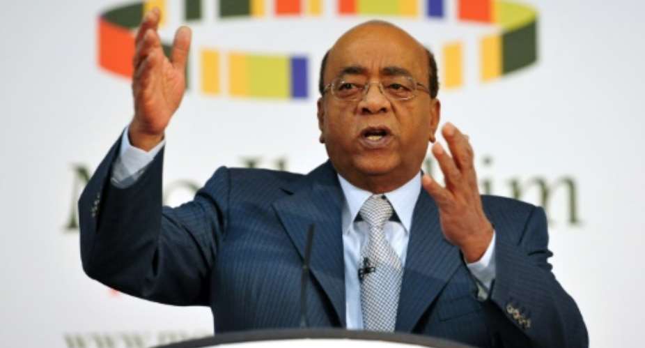 The Ibrahim Prize for Achievement in African Leadership, founded by Sudan-born telecoms tycoon Mo Ibrahim pictured, has only been given four times in its 10-year existence.  By Carl COURT AFPFile