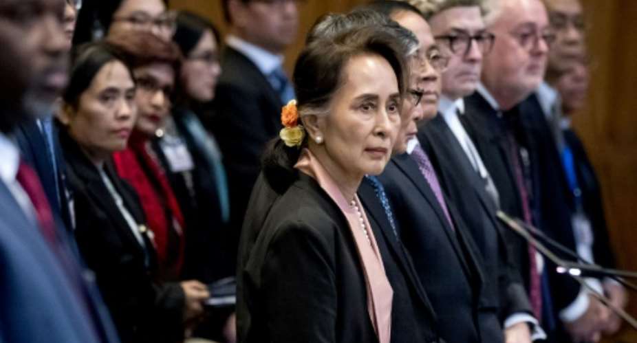 The ICJ is expected to deliver a decision on whether emergency measures should be imposed on Myanmar over alleged genocide.  By Koen Van WEEL ANPAFPFile