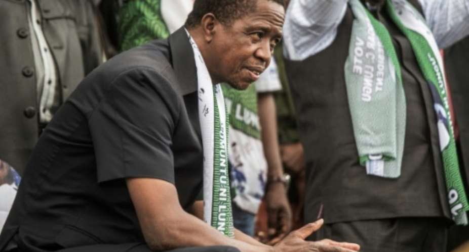 The inauguration of president Edgar Lungu is planned for September 13, 2016, after opposition tried to block it.  By  AFPArchives
