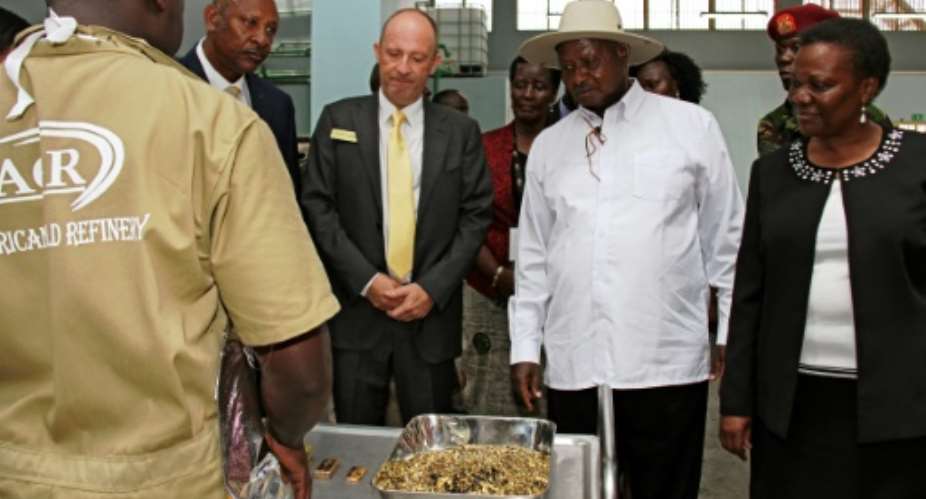 The inauguration of Uganda's first official gold refinery by President Yoweri Museveni raises fresh alarm over conflict minerals entering the country from DR Congo and South Sudan.  By GAEL GRILHOT AFP