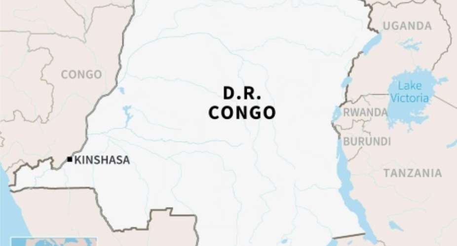 The incident took place in the northwestern Democratic Republic of Congo.  By Valentin RAKOVSKY (AFP)
