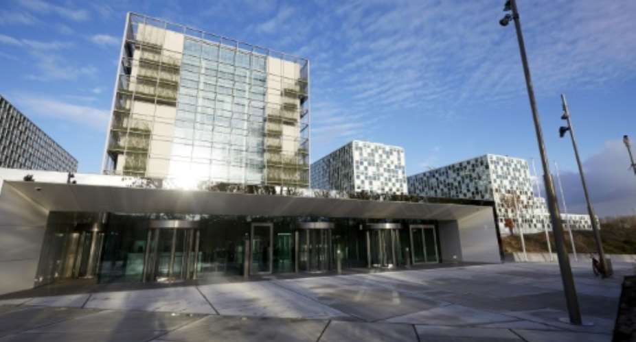 The International Criminal Court ICC in the Dutch city of The Hague.  By Martijn Beekman ANPAFPFile