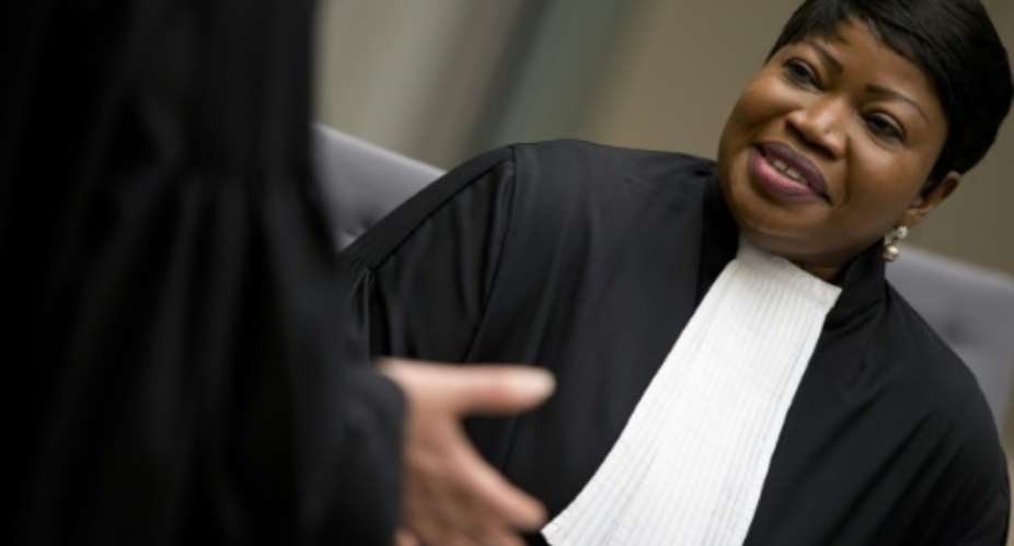 The International Criminal Court's chief prosecutor, Fatou Bensouda, is requesting UN help in arresting three Libyan fugitives.  By Peter Dejong POOLAFPFile