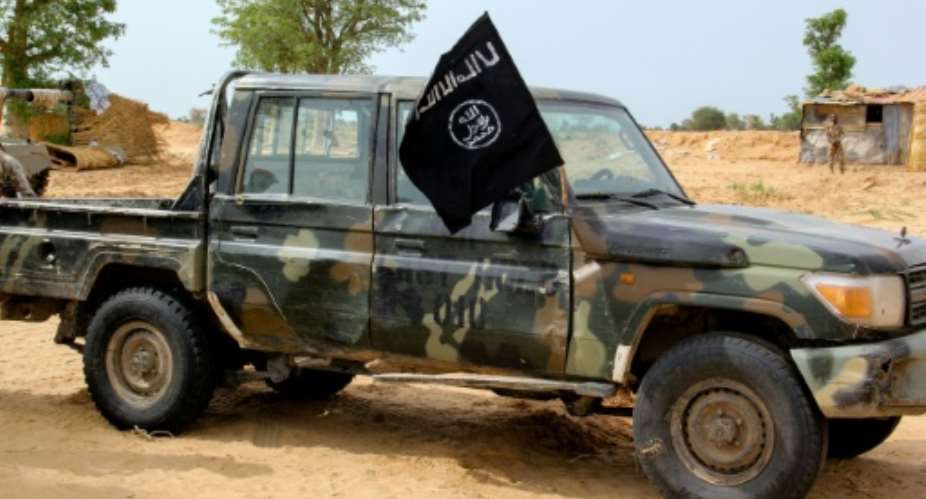 The Islamic State West Africa Province ISWAP group broke away from Boko Haram in 2016 and has ramped up attacks against the military since last year.  By AUDU MARTE AFPFile