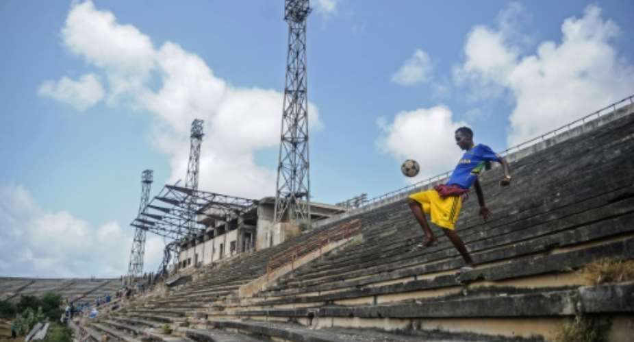 The last football match played at the national stadium in Mogadishu, which has a capacity of 6,000, was in 2003.  By Mohamed ABDIWAHAB AFP