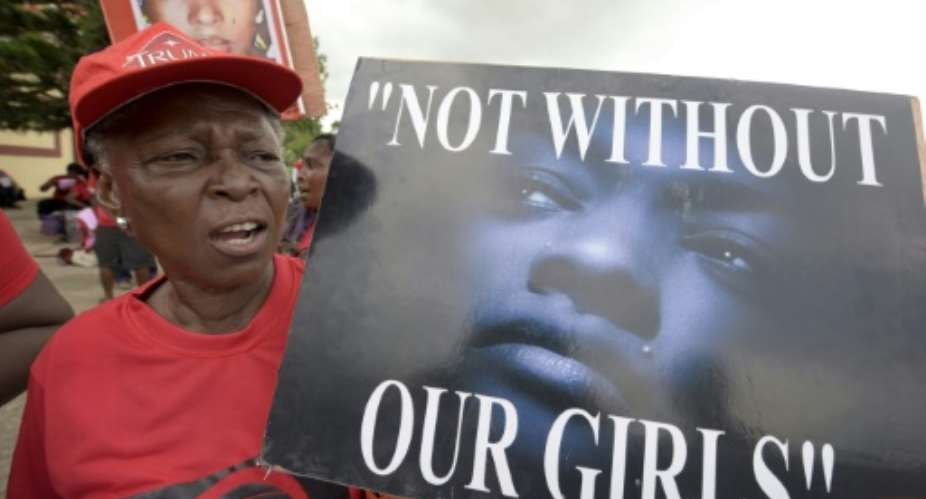 The mass abduction sparked a global campaign -- Bring Back Our Girls -- to press for their return.  By PIUS UTOMI EKPEI AFP