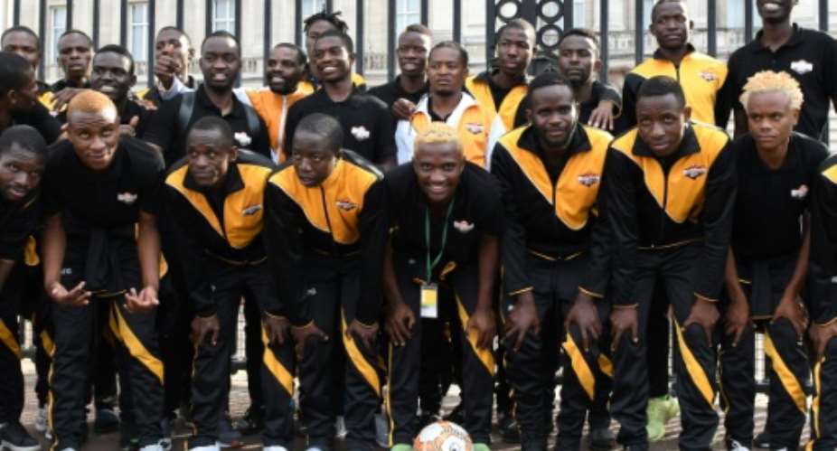 The Matabeleland Football Confederacy MFC has literally no money: their effort was entirely built on donations and crowd-funding.  By Robin MILLARD AFP