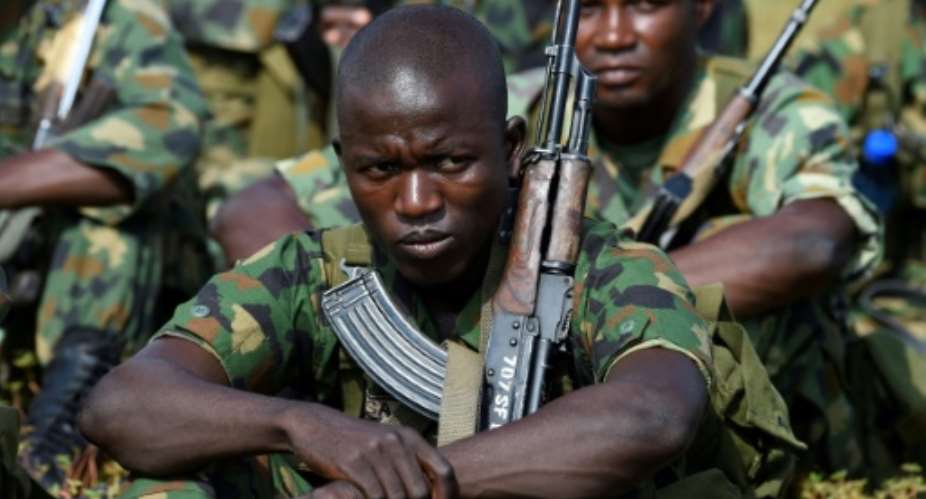 The Nigerian military has been fighting Boko Haram since 2009.  By PIUS UTOMI EKPEI AFPFile