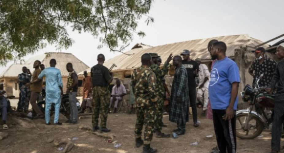The Nigerian military was deployed to Woro, in Kwara state, in February after a major attack by suspected jihadists.  By Light Oriye Tamunotonye (AFP)