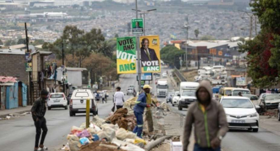 The November 4 elections are a test for the ANC, accused of mismanagement in government.  By EMMANUEL CROSET (AFP)
