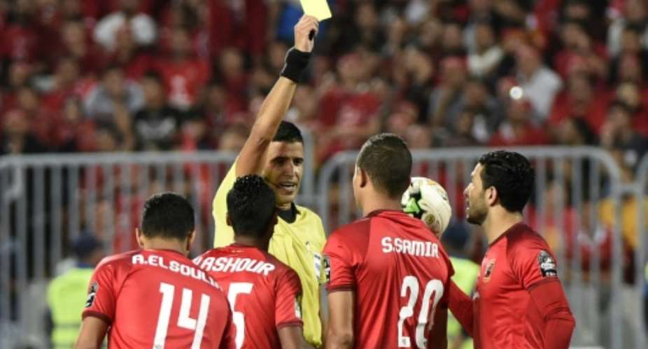 The officiating came under intense scrutiny during the first leg in Alexandria.  By Khaled DESOUKI AFP